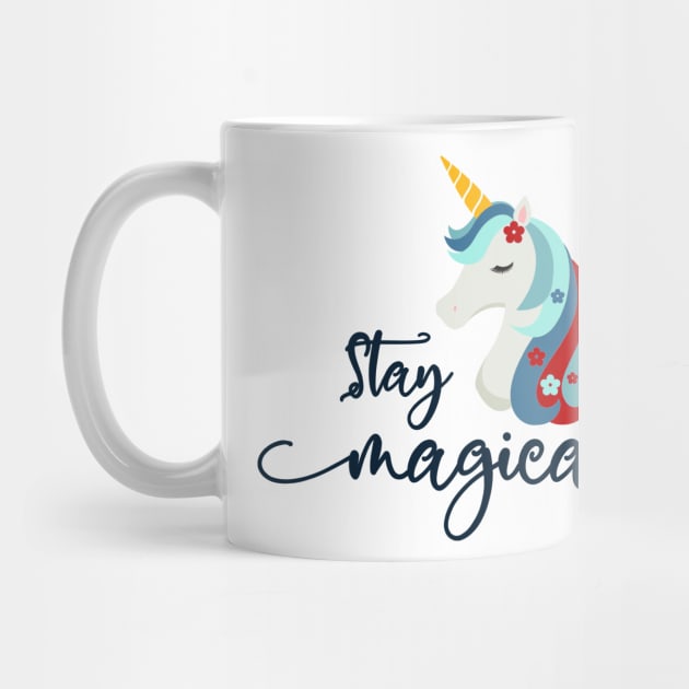 Christmas Unicorn: Stay Magical by Wanderer Bat